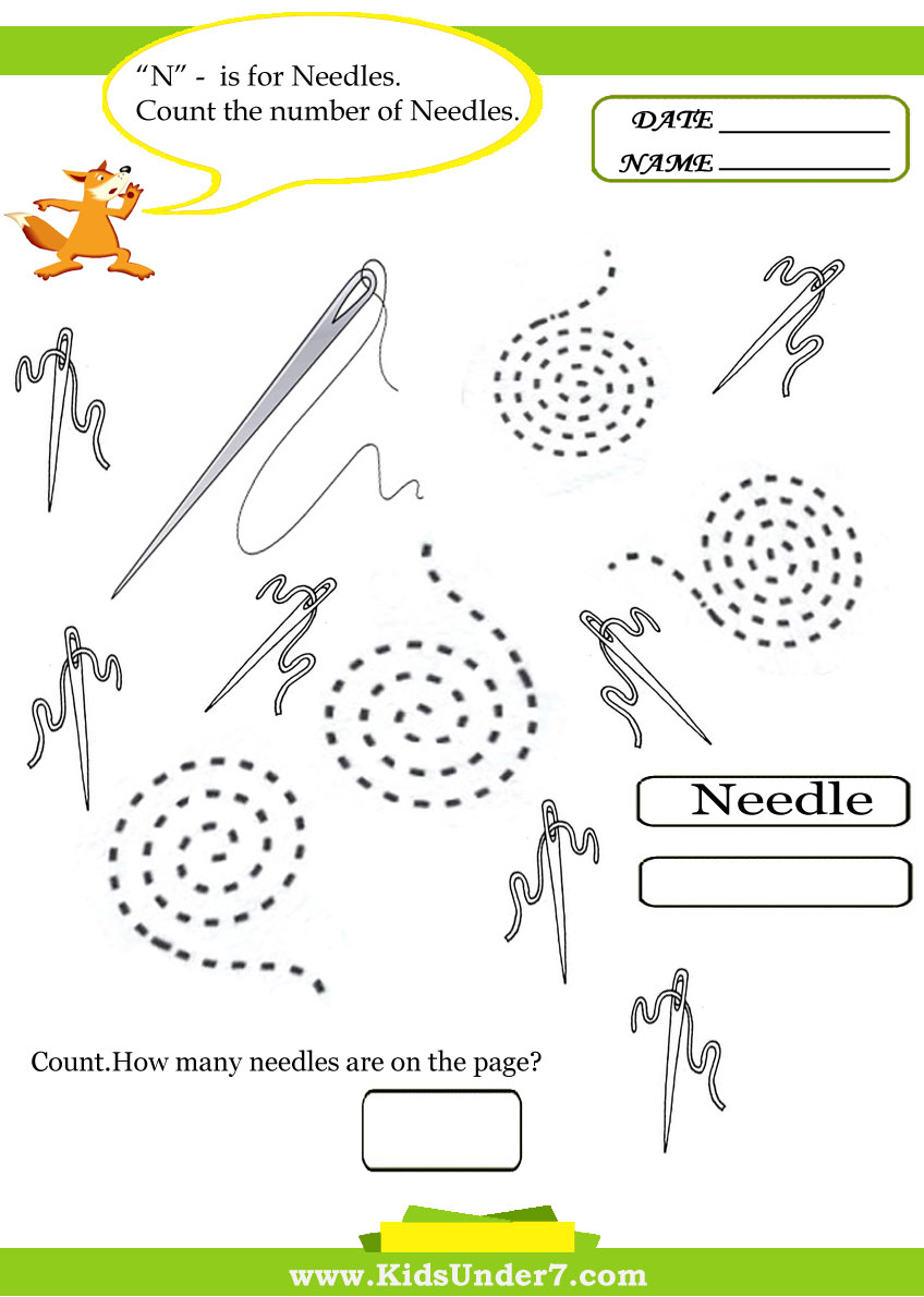 Uncategorized Letter N Worksheets kids under 7 letter n worksheets worksheets