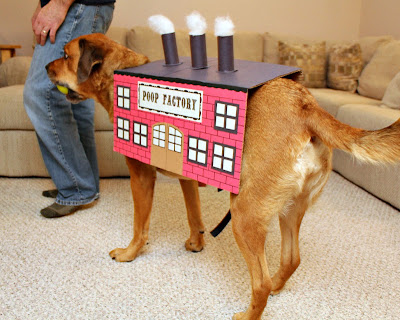 Poop Factory Dog Costume