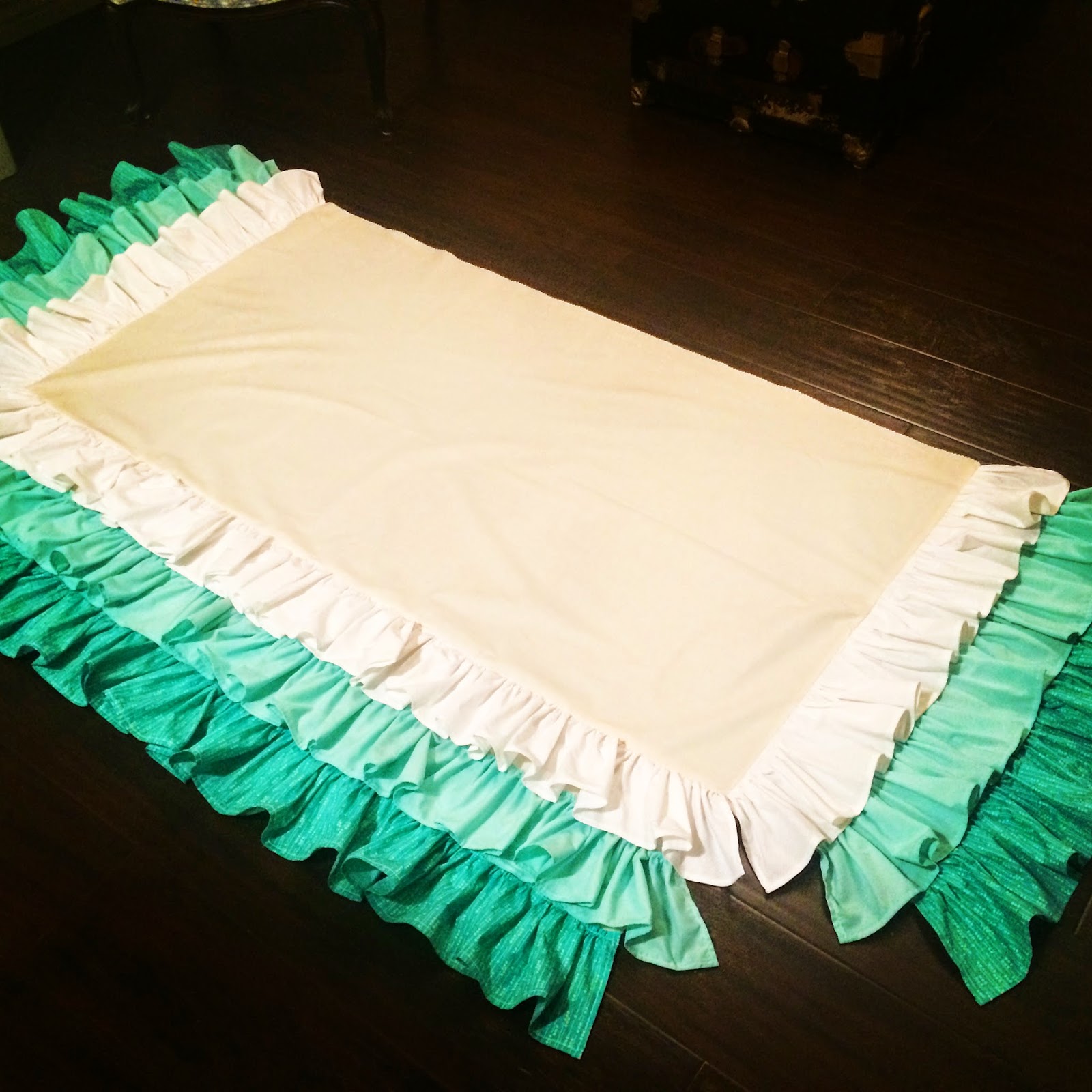 short crib skirt