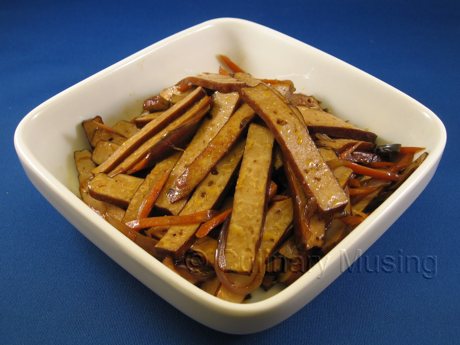 Culinary Musing of a Silicon Valley Mom Five Spice Tofu with Sesame