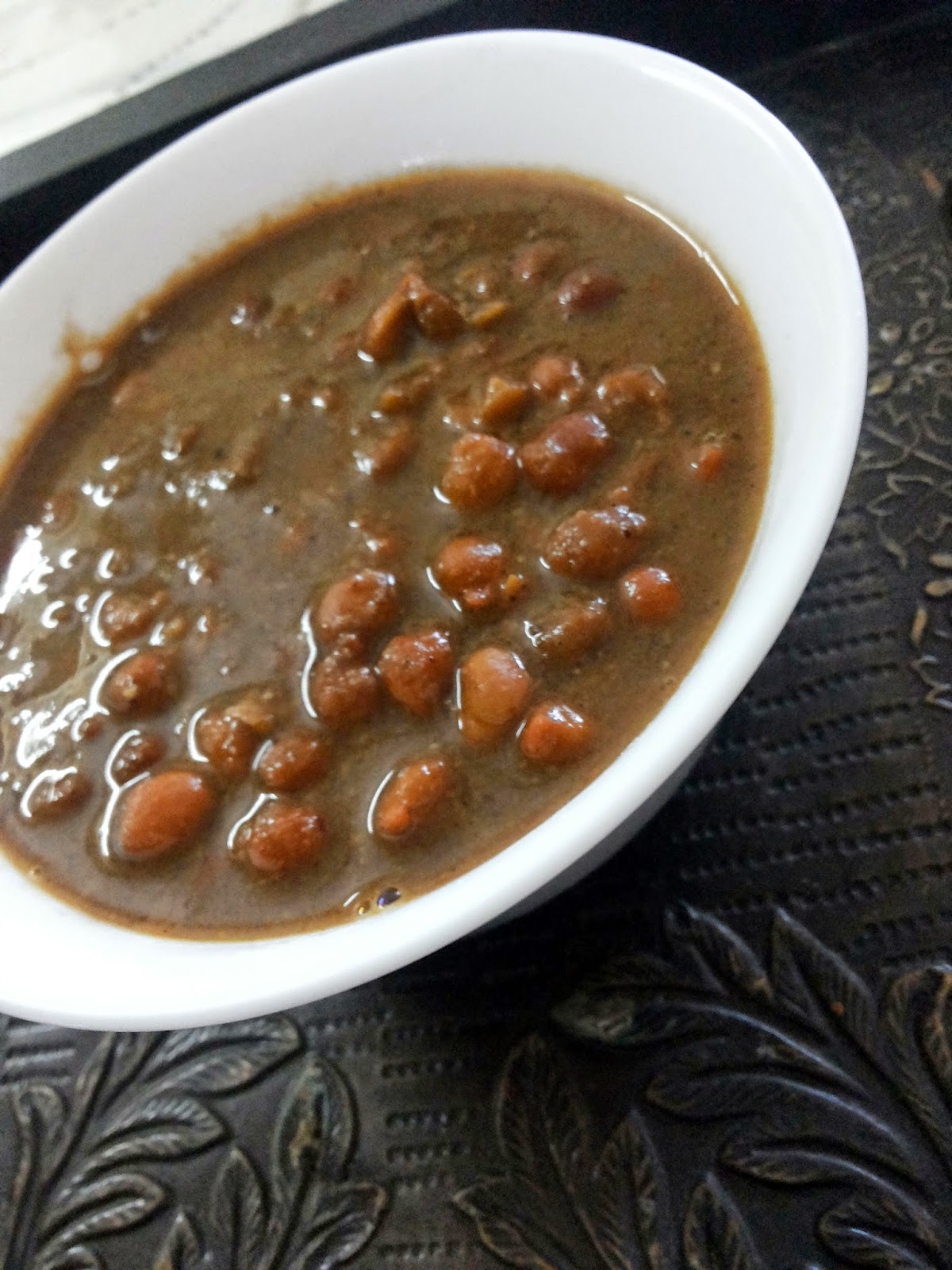 Cooking Up Something Nice Kadala Varutharacha Curry a Kerala Recipe