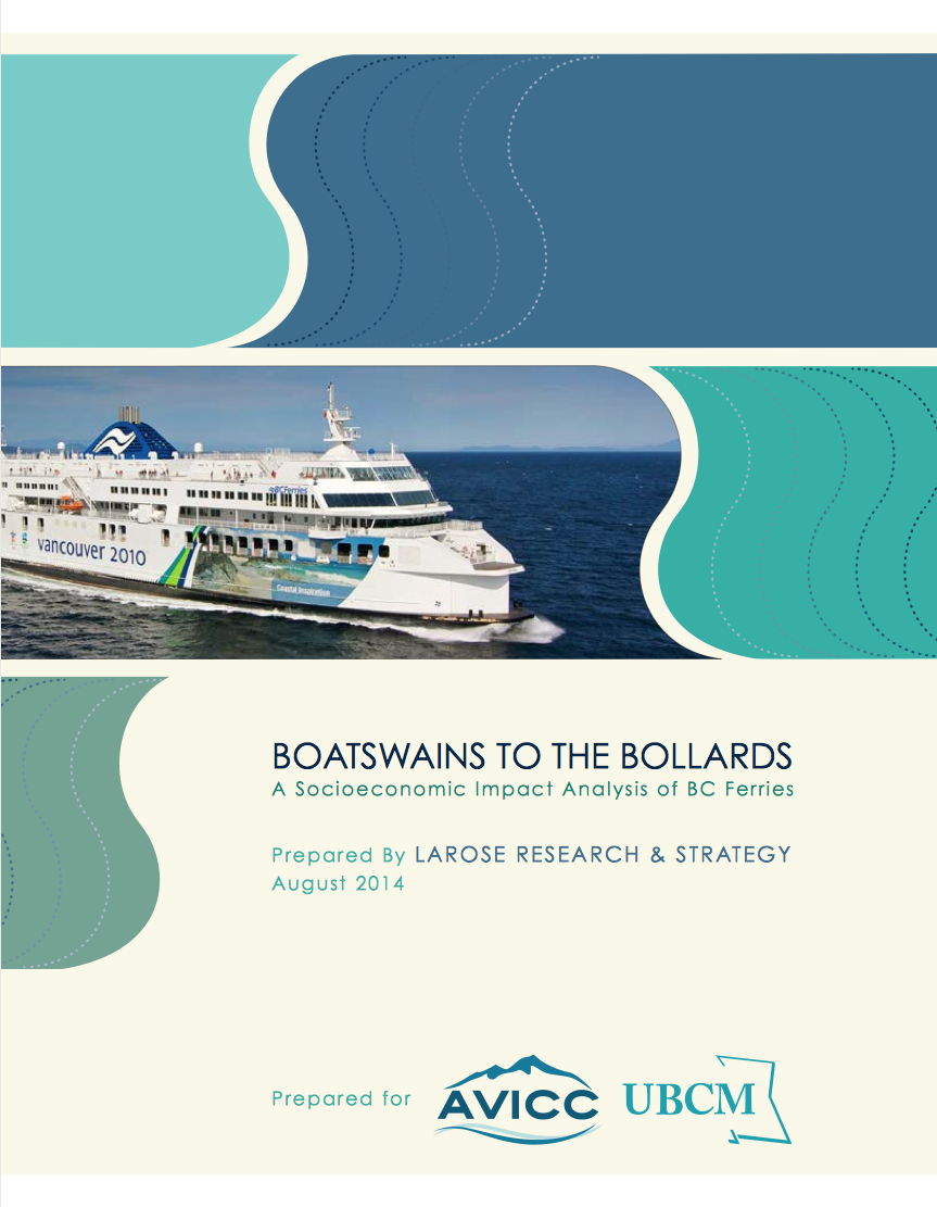 North Coast Review New BC Ferries report highlights cost to economy of