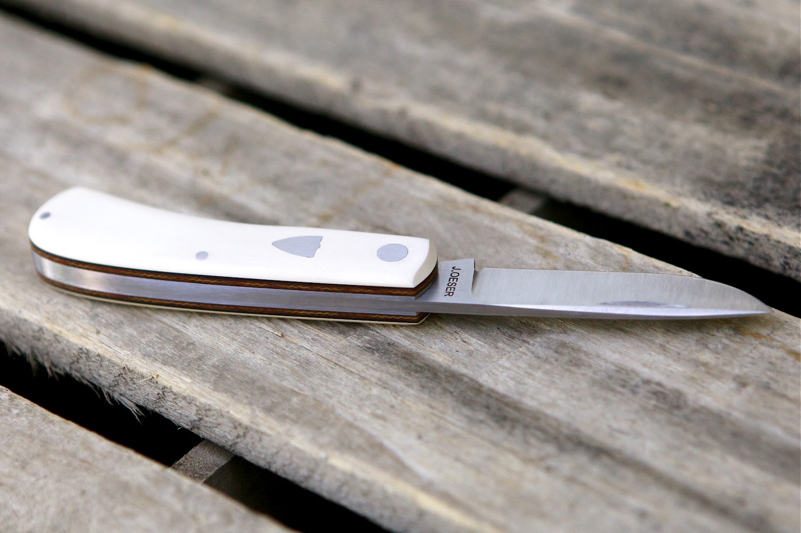 J. Oeser Knives Workhorse Sodbuster slip joint.