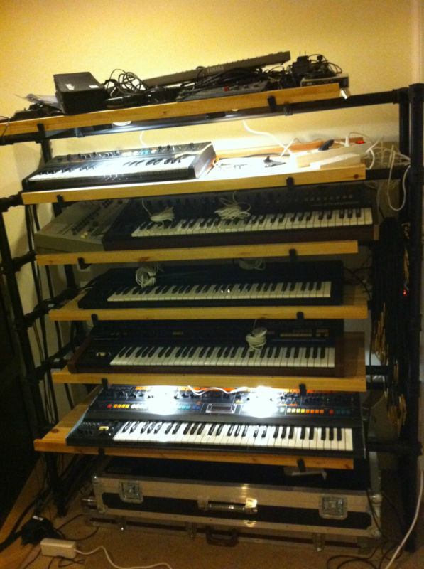 MATRIXSYNTH 6tier keyboard stand Jaspers synthesizer instrument