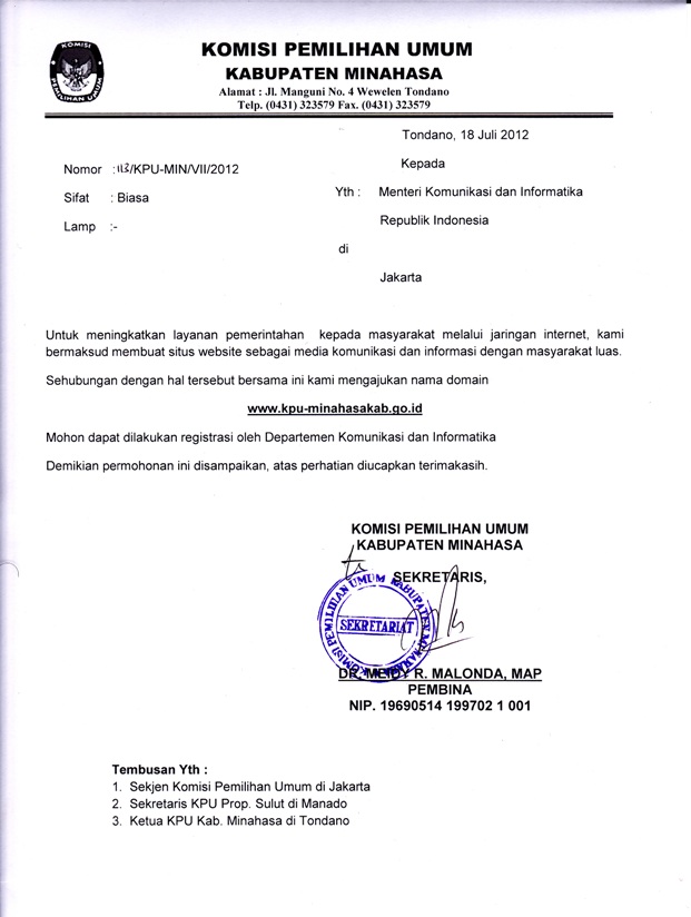 Tik Education Contoh Membuat Domain Go Id