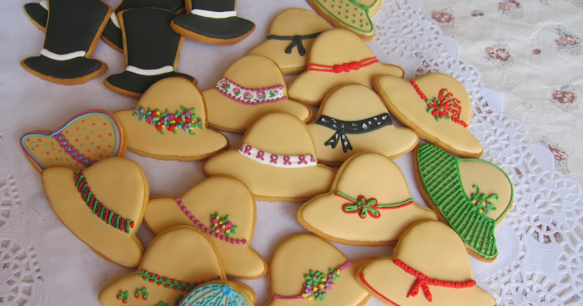 Chocolate y Color : Galletas para una fiesta temática: Sombreros
