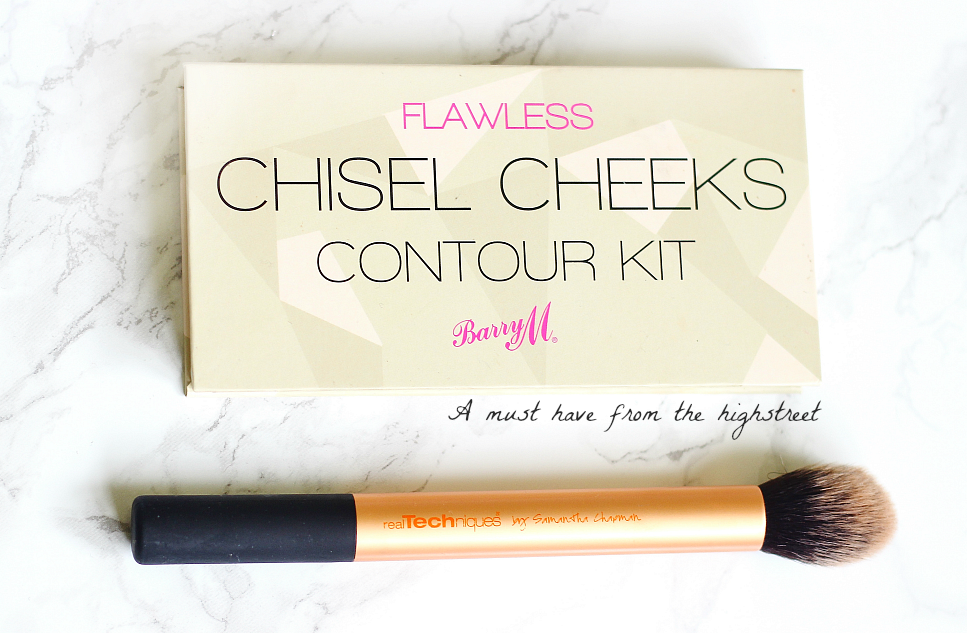 Barry M Chisel Cheeks Contour Kit review and swatch