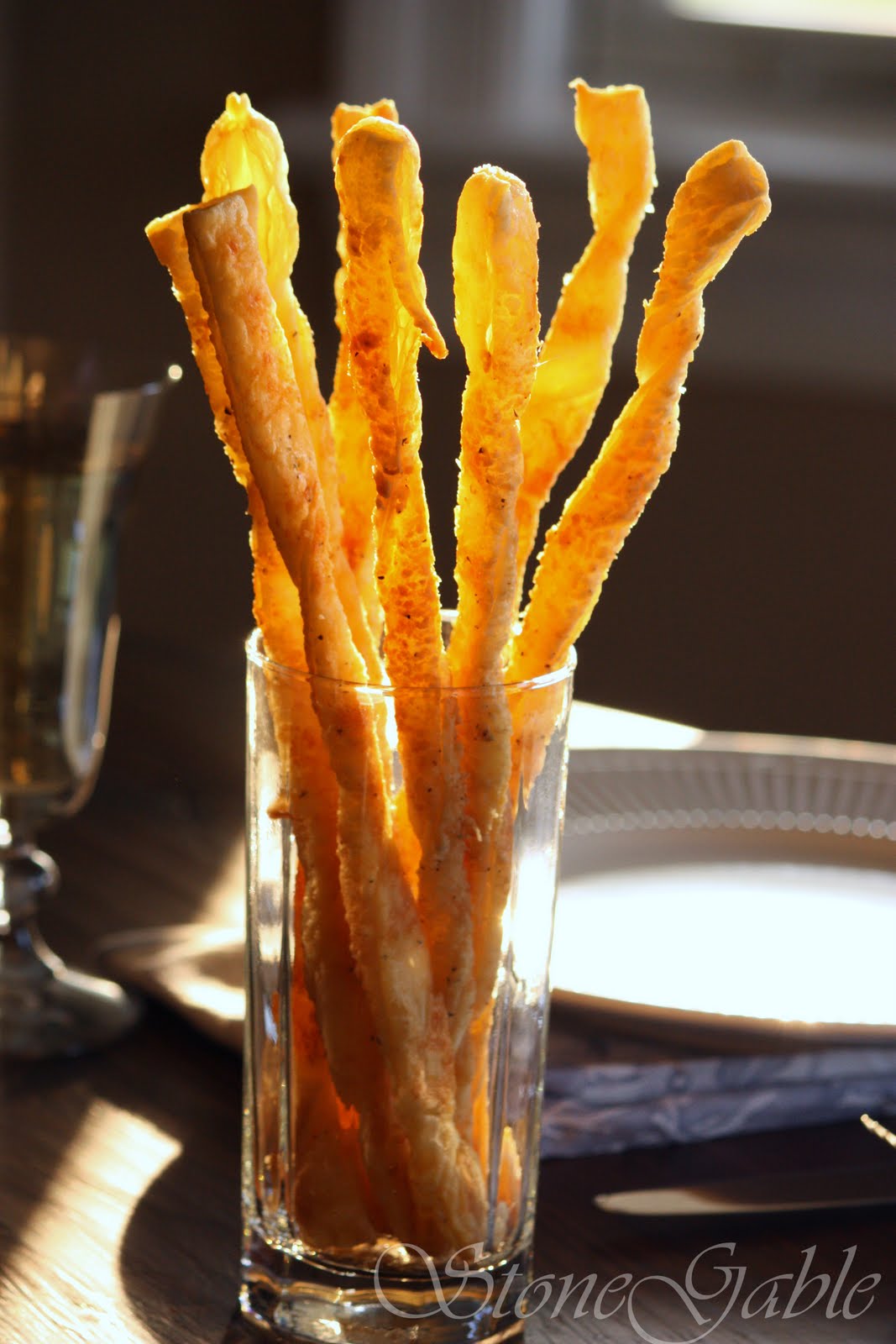 Parmesan Puffed Pastry Bread Sticks StoneGable