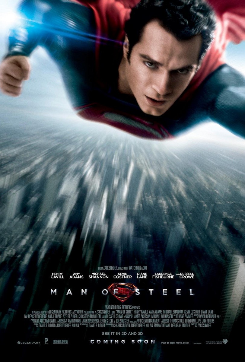 The Blot Says...: New Superman Man of Steel Movie Posters