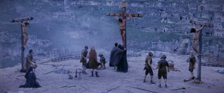 the passion of christ movie pictures theif on cross
