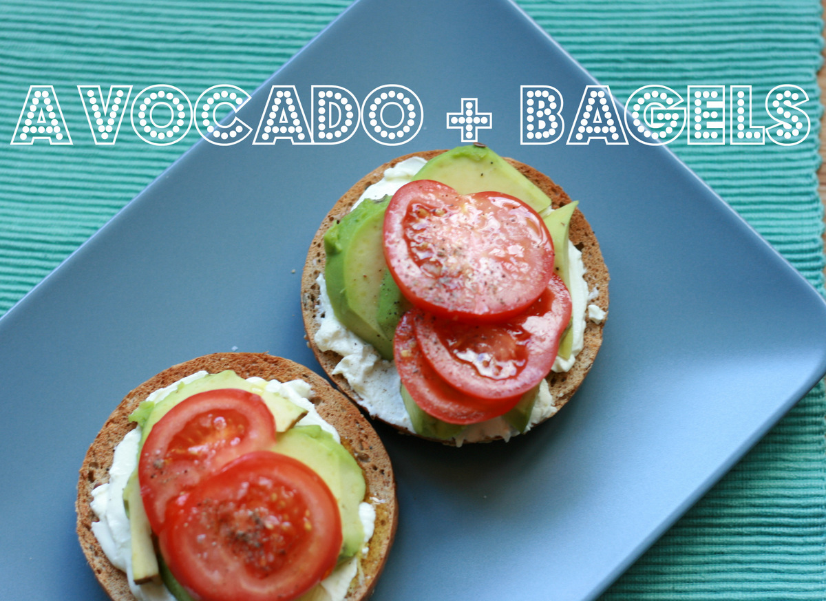 Food, unplugged Simple lunch bagels