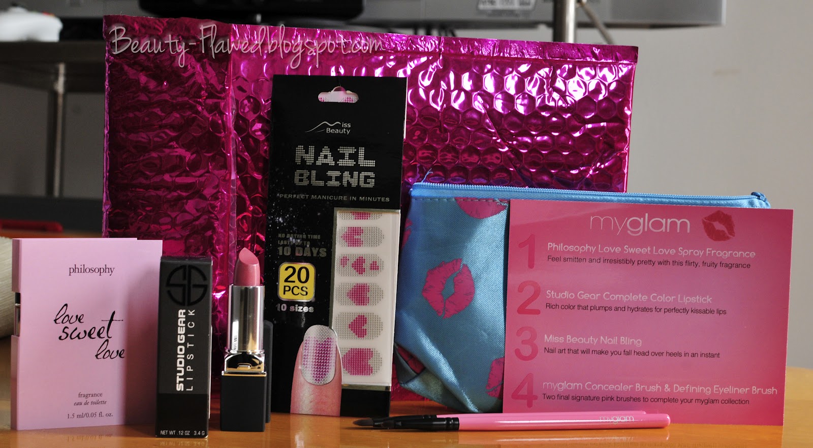 May 2012 My Glam Bag Beauty Flawed