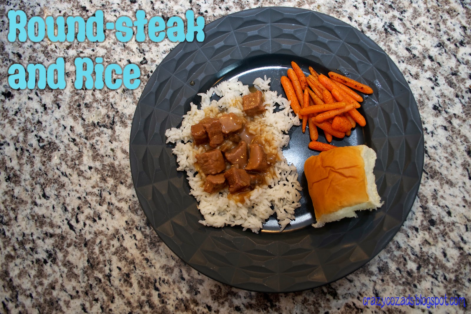 Crazy Cozads Tasty Tuesday Round Steak and Rice