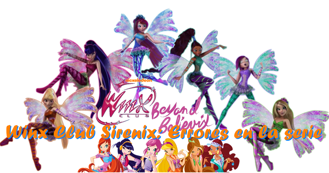 Winx Club Sirenix: Errores en la serie