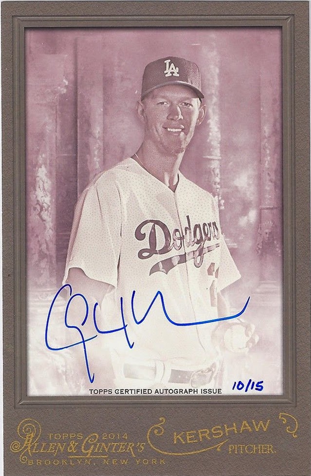 Dodgers Blue Heaven 2014 Allen & Ginter Baseball The Dodger Box