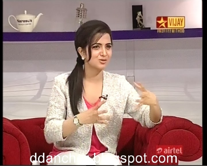 Anchor Dhivya Darshini Koffee With DD (Devayani and Nakul Spl)