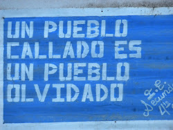 CARTEL EN LA COMUNIDAD DE IVOCHOTE