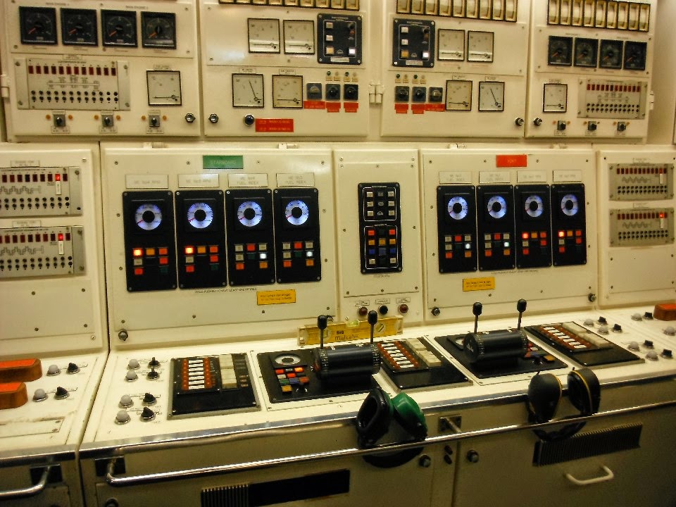 Kalinda Onboard Africa Mercy Engine Room