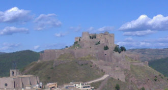 Castell de Cardona, desde Les Colonies