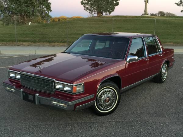 One Owner 1986 Cadillac Deville Sedan Dailyturismo