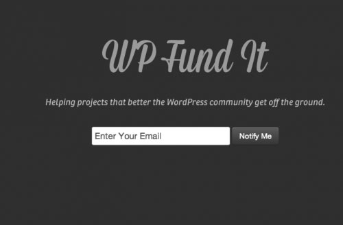 Sponsor WordPress community projects through Crowdfunding  