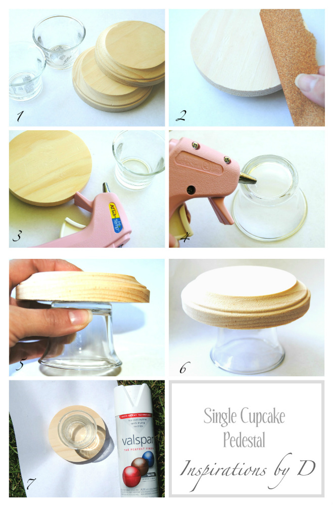 Inspirations by D How to Make Cupcake Stands