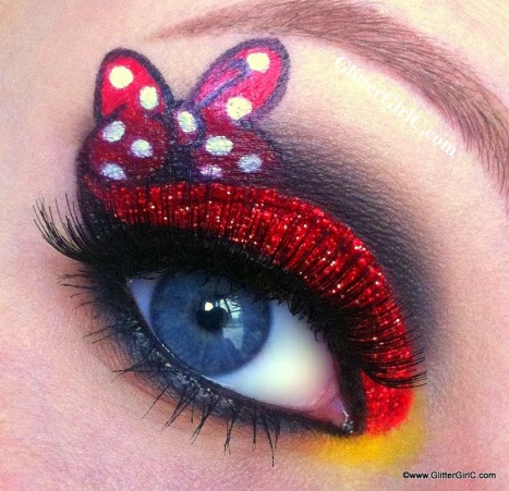 Inspired in Minnie Mouse Make Up. Inspired in Minnie Mouse Make Up.