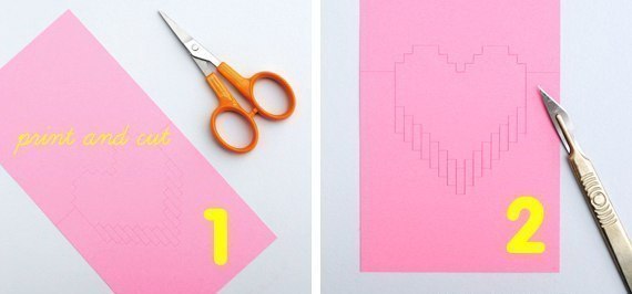 Как сделать открытку из бумаги своими руками видео валентинки