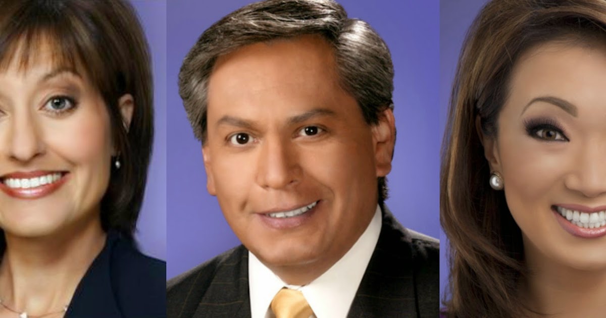LOS ANGELES TV NEWS ANCHORS & REPORTERS Sylvia Lopez, Dave Gonzales