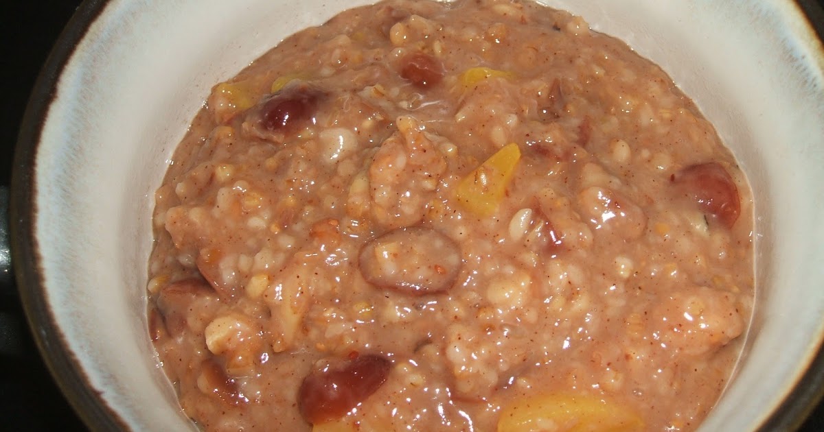 It's a flavorful life Crock Pot Steel Cut Oats GF