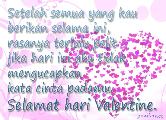 Kata kata valentine romatis Kata kata valentine romatis