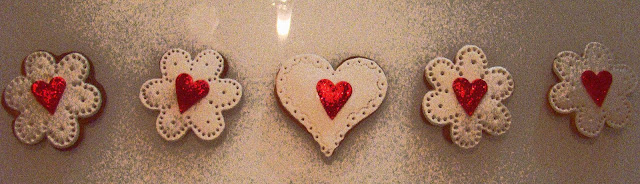 Galletas corazones Galletas fondant corazones