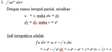 Belajar Kalkulus 2 Integral Dari Fungsi Eksponen
