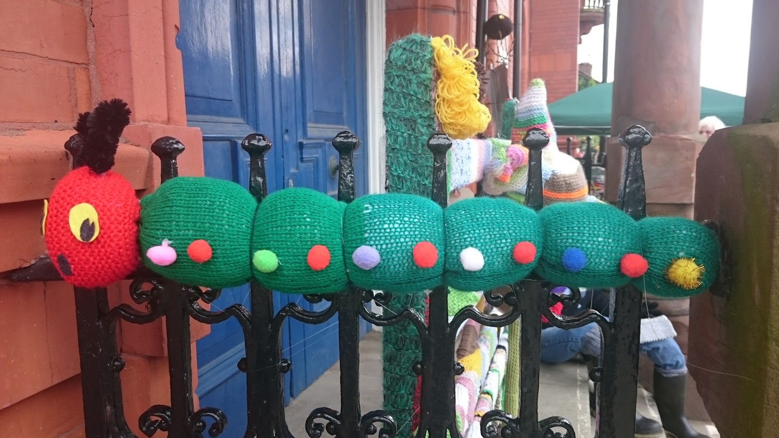 Westhoughton Yarn Bombing Event Crochet Addict UK