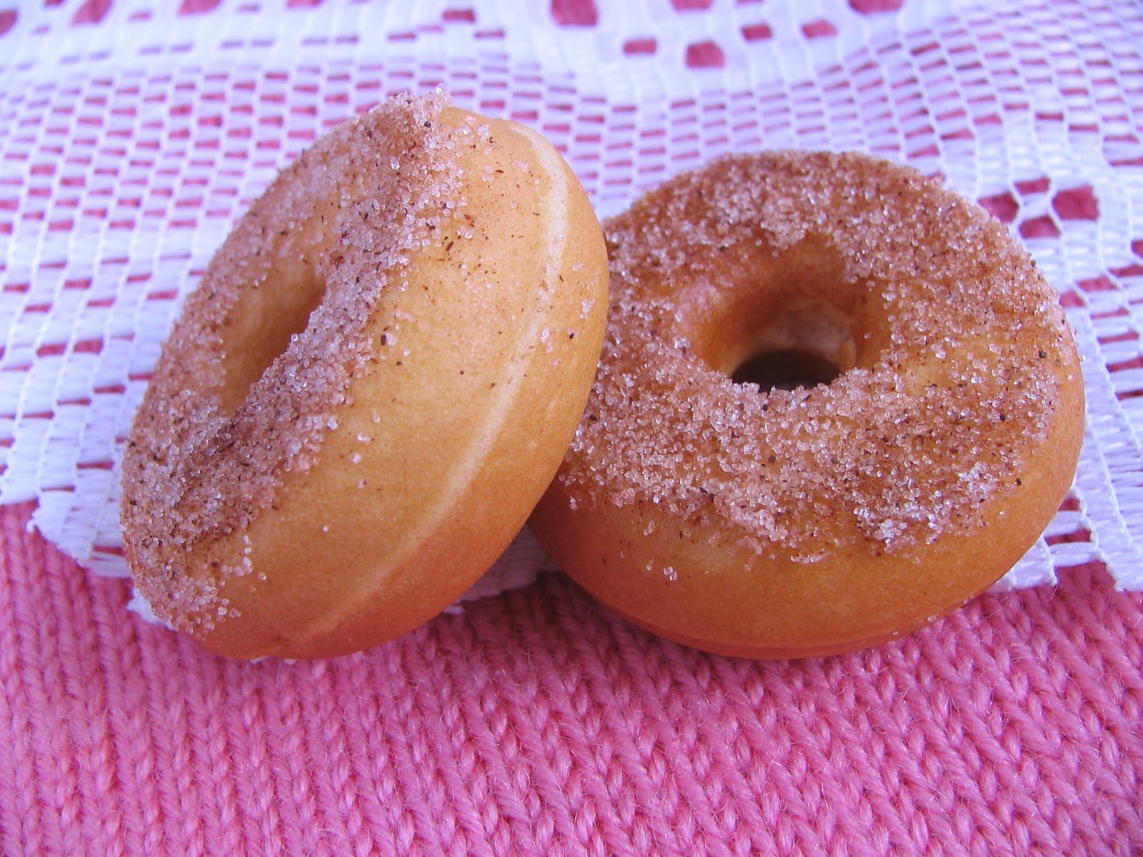 Sugar Coated Cavity Cinnamon Sugar Donuts
