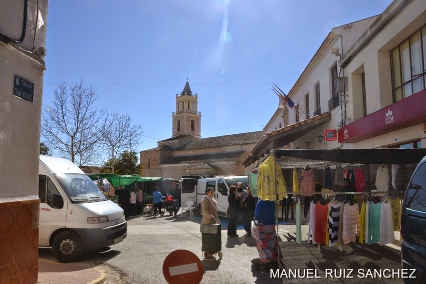 Foto de Plaza Mayor en Barrax, Albacete