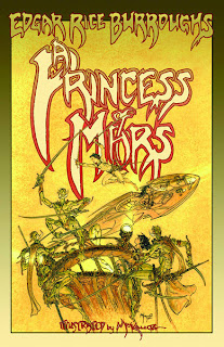 PRINCESS+OF+MARS+ILLUSTRATED+(PROSE)+HC.