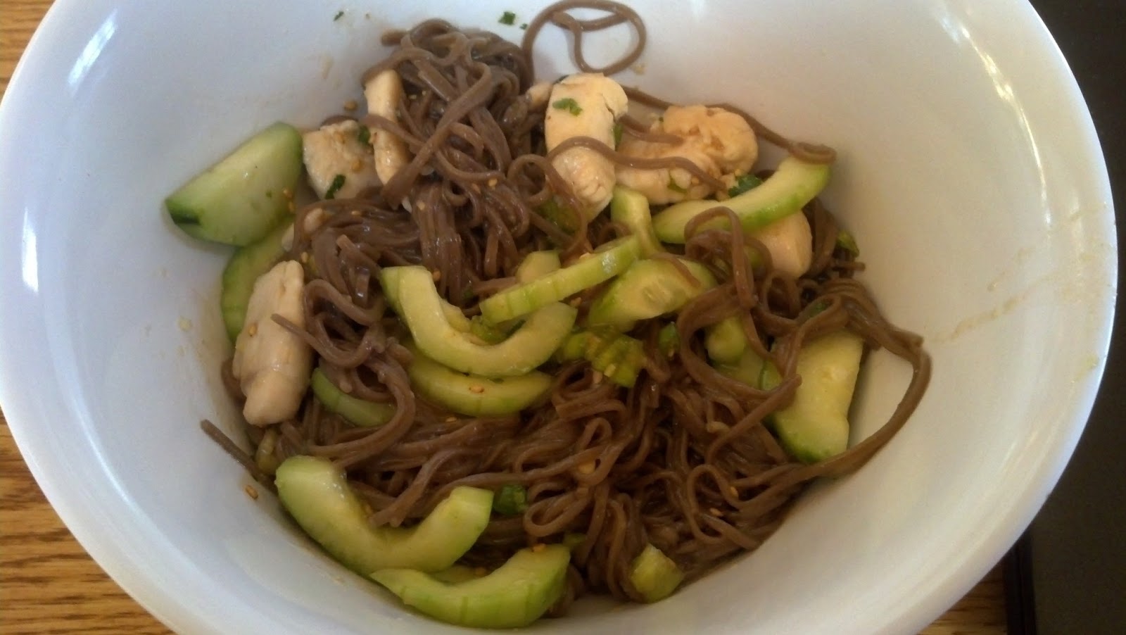 Irv's Place Soba Noodles with Sweet Ginger Scallion Sauce