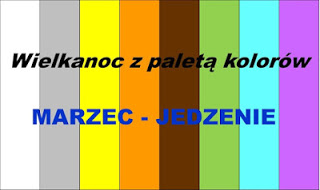 wielkanoc z paletą kolorów- marzec 2019