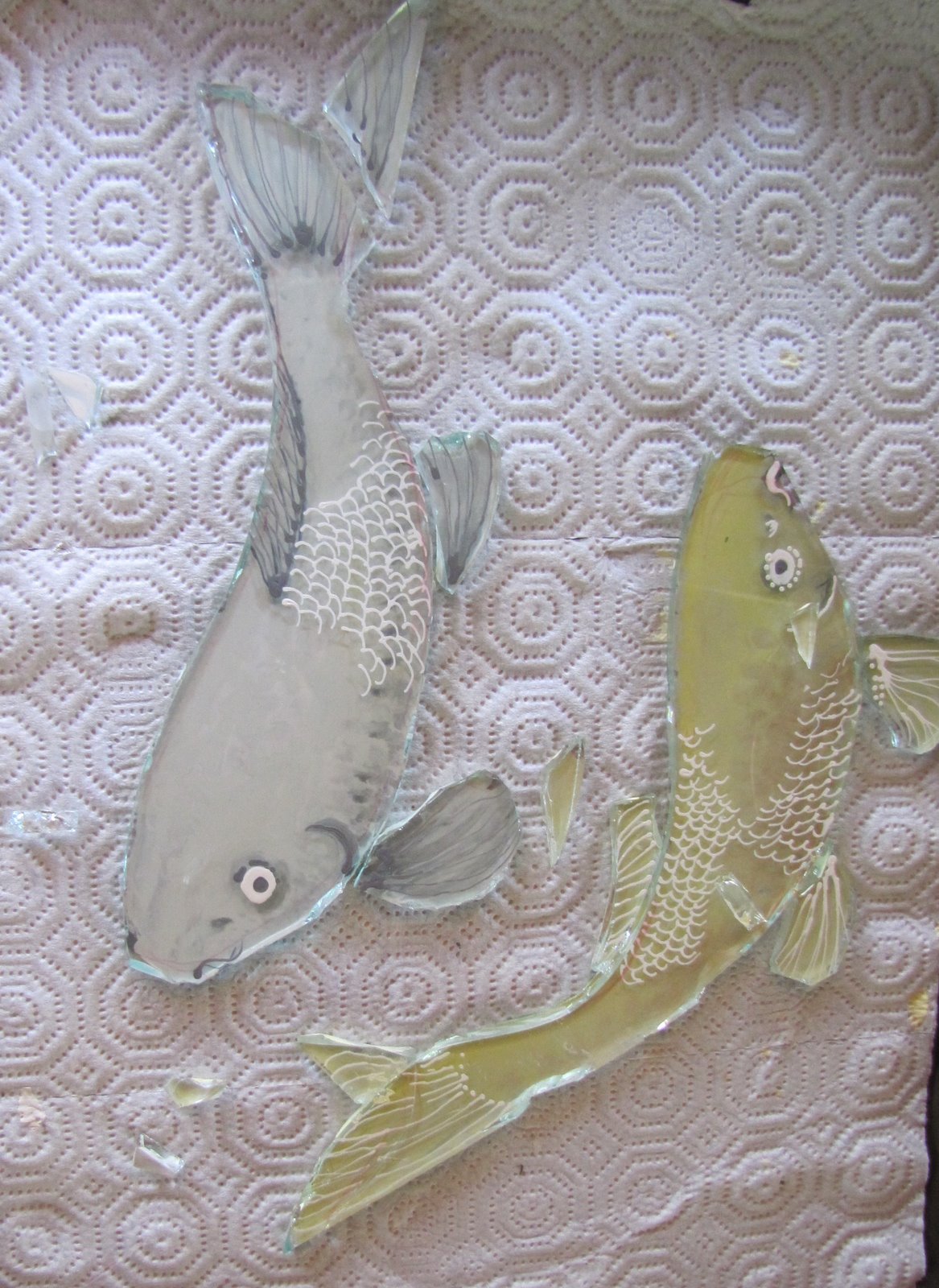 LynFeudner Koi fish in glass