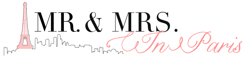 Mr. and Mrs. in PARIS