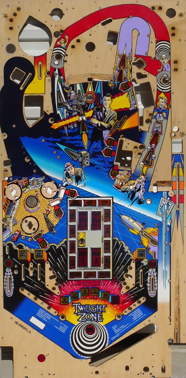 Original Pinball Nº1 Twilight Zone (Bally 1993)