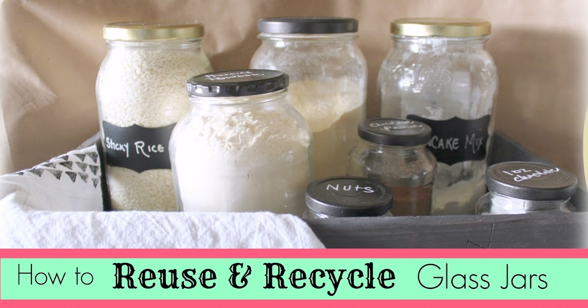 from Gardners 2 Bergers How to Reuse & Recycle Glass Jars