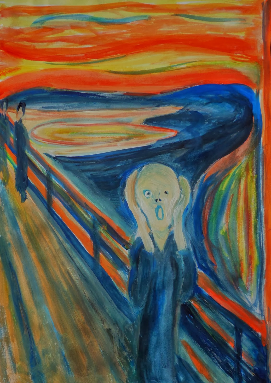 フィンセント ファン ゴッホlike Vincent Van Gogh ムンクの 叫び