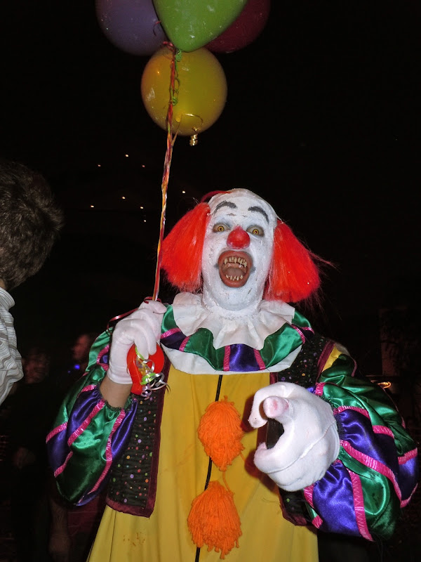 West Hollywood Halloween IT clown