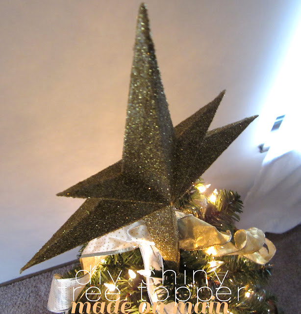 55 beautiful christmas tree topper ideas – the wow style Made on Main: Craft Confessions | SHINY CHRISTMAS TREE TOPPER