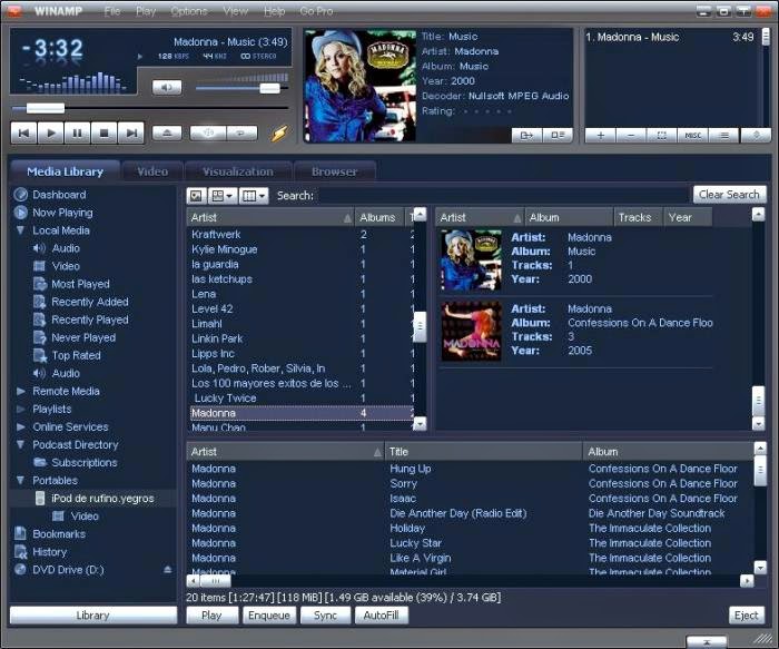 winamp skins download for windows 7