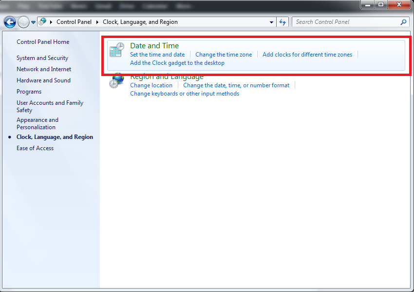 Compiled For You: Change Date Format In Windows 7