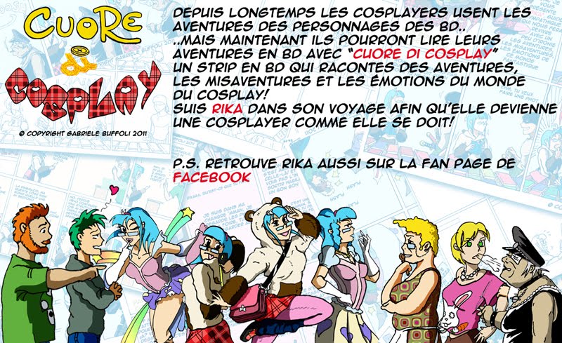 Coeur de cosplay - la BD des cosplayeurs