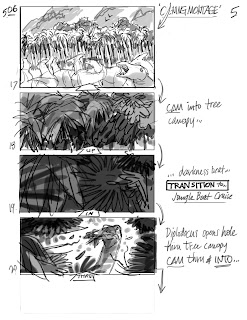 Image for Early Jurassic World Storyboards Reveal Unused Park Attractions & Action Sequences!